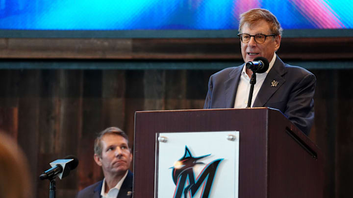 Miami Marlins Introduce Manager Clayton McCullough Miami Marlins Introduce Manager Clayton McCullough