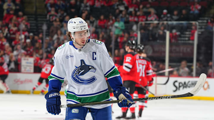 Vancouver Canucks v New Jersey Devils Vancouver Canucks v New Jersey Devils