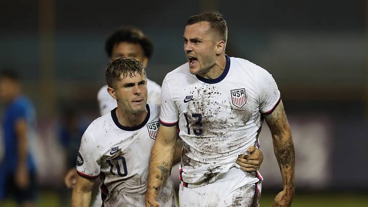 Morris scored his first international goal since 2019. Morris scored his first international goal since 2019.