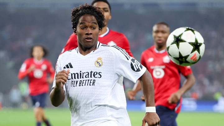 Endrick in action Endrick in action