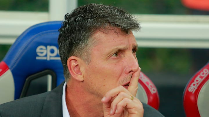 El entrenador Robert Dante Siboldi. El entrenador Robert Dante Siboldi.