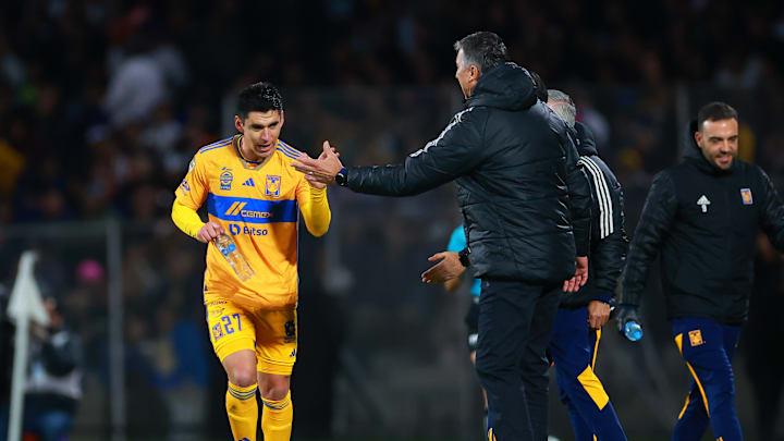 Pumas UNAM v Tigres UANL - Playoffs Torneo Apertura 2023 Liga MX Pumas UNAM v Tigres UANL - Playoffs Torneo Apertura 2023 Liga MX