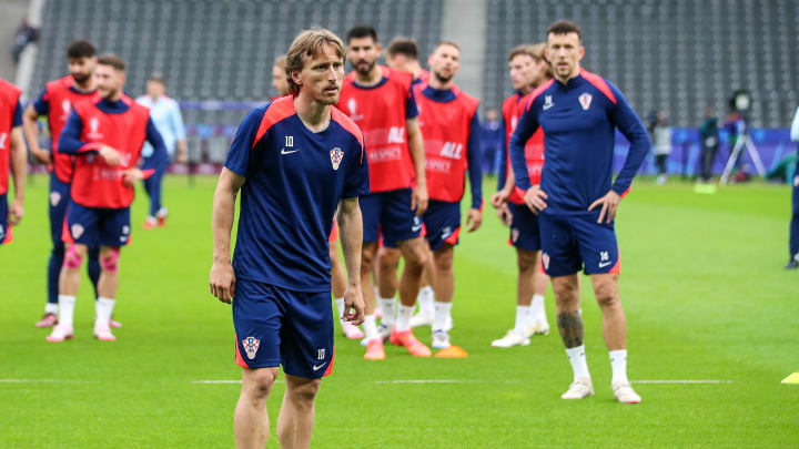 Croatia Training Session And Press Conference: Group B - UEFA EURO 2024