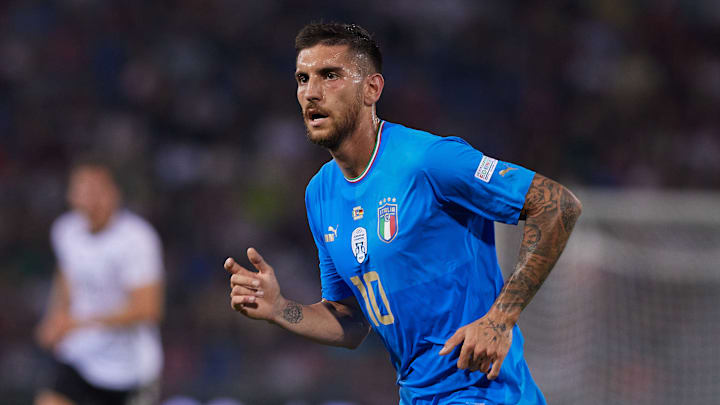 Lorenzo Pellegrini face à l'Allemagne