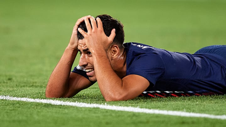 Marco Asensio est une incertitude pour le PSG