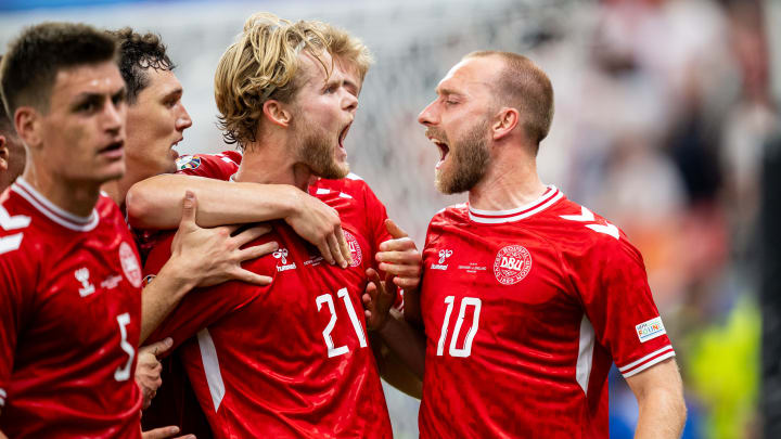 Morten Hjulmand a égalisé contre l'Angleterre Morten Hjulmand a égalisé contre l'Angleterre