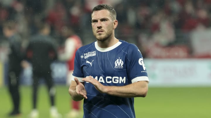 Jordan Veretout avec l'OM