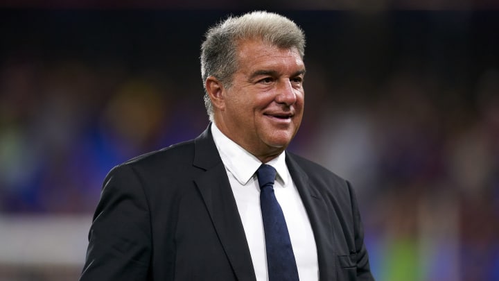 Joan Laporta, le président du FC Barcelone Joan Laporta, le président du FC Barcelone