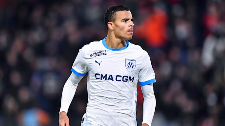 Mason Greenwood est titulaire. Mason Greenwood est titulaire.