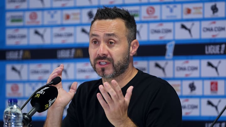 Roberto De Zerbi est le coach de l'OM.