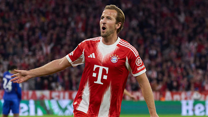 Harry Kane a inscrit un doublé face à Chelsea.