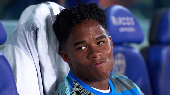 L'année dernière, Endrick a inscrit 7 buts avec le Real Madrid.