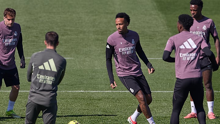 Eder Militao à l'entraînement