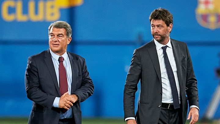 Joan Laporta e Andrea Agnelli