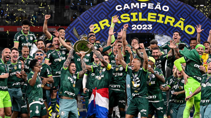 Palmeiras é o time com mais títulos do Campeonato Brasileiro - 12 no total