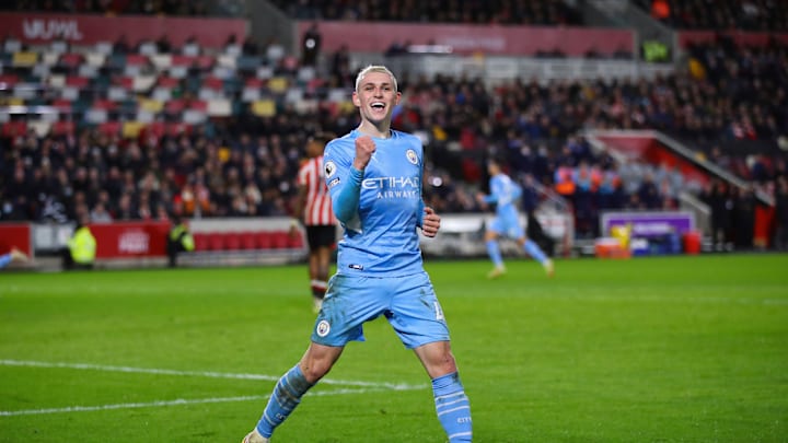 Phil Foden erzielte gestern den entscheidenden Treffer für City in Brentford.