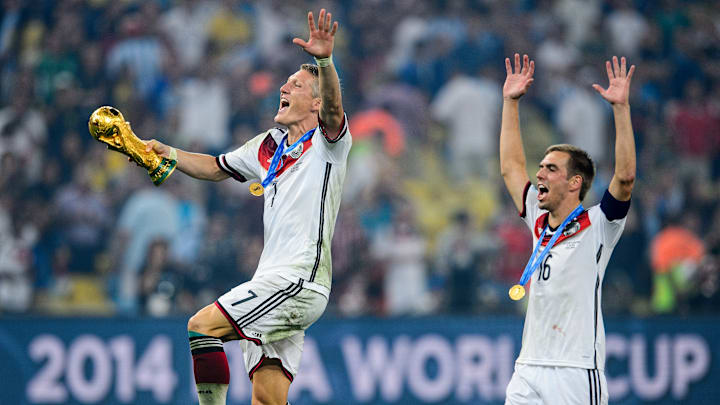 Bastian Schweinsteiger und Philipp Lahm führten Deutschland 2014 zum WM-Titel Bastian Schweinsteiger und Philipp Lahm führten Deutschland 2014 zum WM-Titel