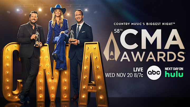 THE 58TH ANNUAL CMA AWARDS - Key Art.