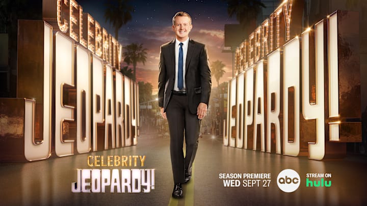 CELEBRITY JEOPARDY! - Key Art. (ABC)