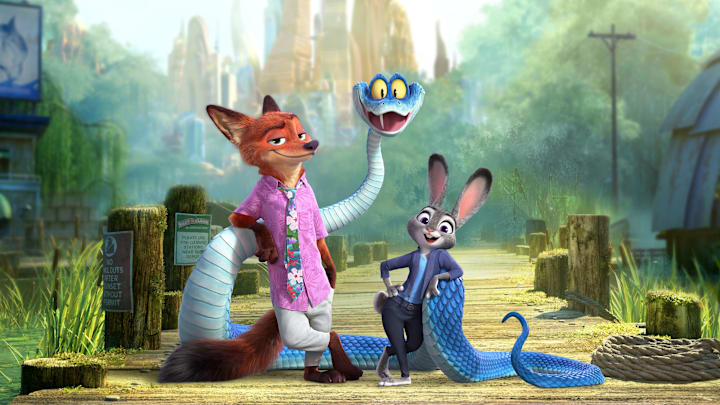 GREAT MYSTERY -- Walt Disney Animation Studios’ “Zootopia 2” welcomes back to the big screen detectives Judy Hopps (voice of Ginnifer Goodwin) and Nick Wilde (voice of Jason Bateman). When a snake called Gary De’Snake (voice of Ke Huy Quan) arrives on the scene, he kicks off a great mystery—but Nick and Judy are on the case. From the Oscar-winning team of Disney Animation chief creative officer Jared Bush and Byron Howard (directors) and Yvett Merino (producer), “Zootopia 2” releases in theaters