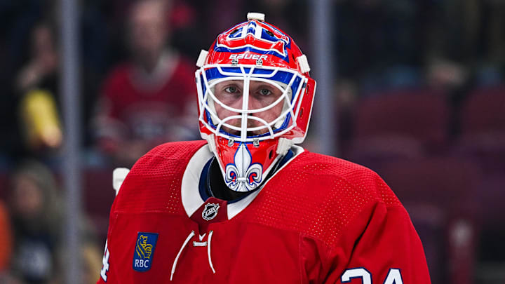 Dec 10, 2023; Montreal, Quebec, CAN; Montreal Canadiens goalie Jake Allen