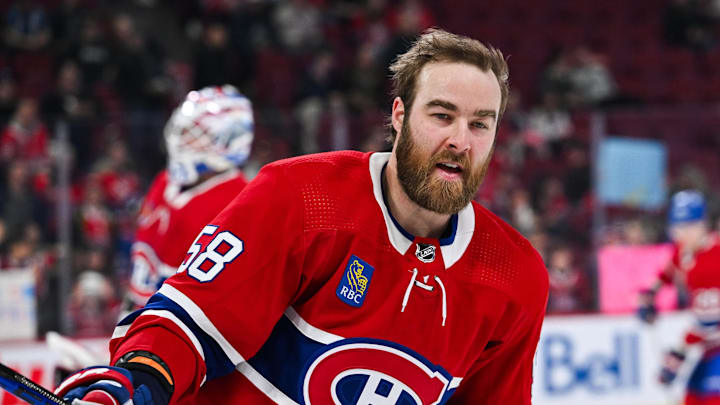 Feb 27, 2024; Montreal, Quebec, CAN; Montreal Canadiens defenseman David Savard