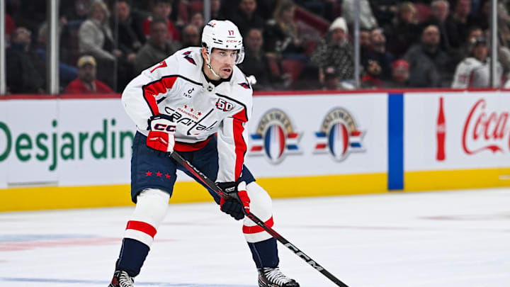 Dylan Strome, Washington Capitals Mandatory Credit: David Kirouac-Imagn Images
