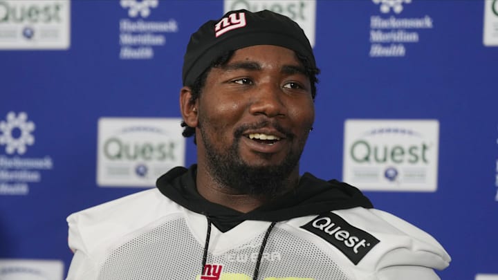 New York Giants DL Darius Alexander New York Giants DL Darius Alexander