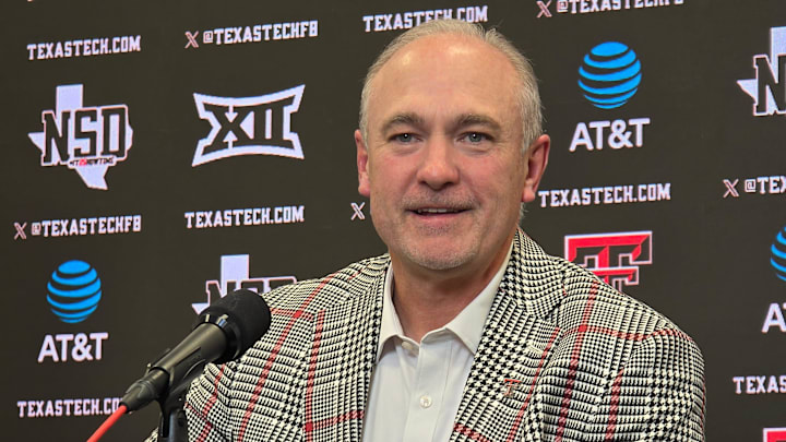 Texas Tech head coach Joey McGuire discusses the football team's 2025 recruiting class.