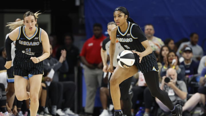 Chicago Sky forward Angel Reese.