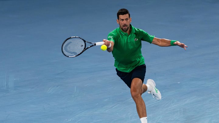 Novak Djokovic is favored over Lorenzo Musetti in the Australian Open Quarterfinals.