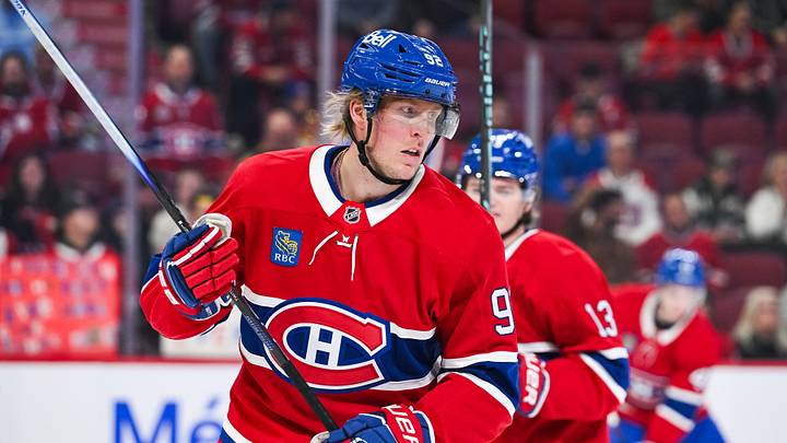Oct 16, 2025; Montreal, Quebec, CAN; Montreal Canadiens right wing Patrik Laine (92) looks on during warm-up before the game against the Nashville Predators at Bell Centre. Mandatory Credit: David Kirouac-Imagn Images Oct 16, 2025; Montreal, Quebec, CAN; Montreal Canadiens right wing Patrik Laine (92) looks on during warm-up before the game against the Nashville Predators at Bell Centre. Mandatory Credit: David Kirouac-Imagn Images