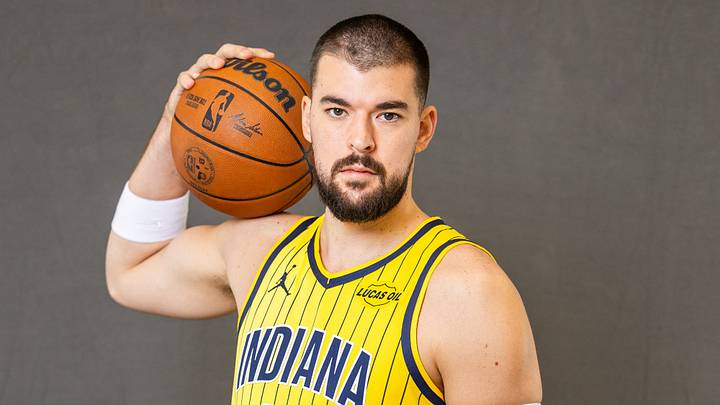 Sep 28, 2026; Indianapolis, IN, USA; Indiana Pacers center Ivica Zubac (40) poses for a photo during media day. Mandatory Credit: Trevor Ruszkowski-Imagn Images Sep 28, 2026; Indianapolis, IN, USA; Indiana Pacers center Ivica Zubac (40) poses for a photo during media day. Mandatory Credit: Trevor Ruszkowski-Imagn Images