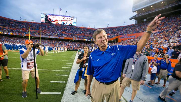 The legendary former Florida head coach might surprise with his Week 4 upset pick. The legendary former Florida head coach might surprise with his Week 4 upset pick.