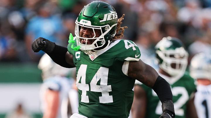 New York Jets linebacker Jamien Sherwood (44) is a player to strongly consider starting in IDP formats for Week 1. Vincent Carchietta-Imagn Images New York Jets linebacker Jamien Sherwood (44) is a player to strongly consider starting in IDP formats for Week 1. Vincent Carchietta-Imagn Images