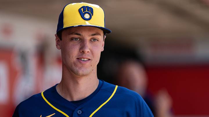 Milwaukee Brewers pitcher Jacob Misiorowski. Milwaukee Brewers pitcher Jacob Misiorowski.