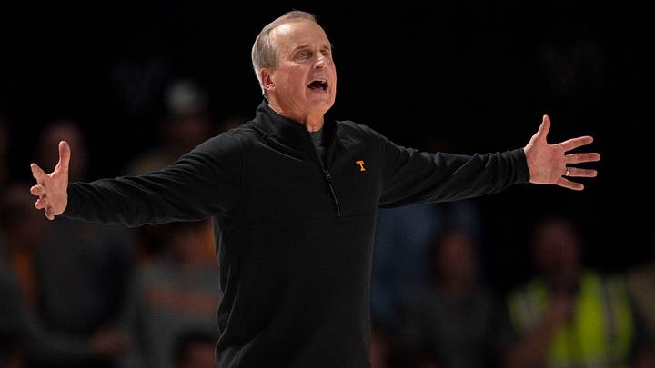 Tennessee head coach Rick Barnes yells at his players during the second half of their game against Vanderbilt at Memorial Gymnasium Wednesday, Feb. 8, 2023, in Nashville, Tenn. Vanderbilt defeated Tennessee 66 to 65.
Ncaa Basketball Tennessee At Vanderbilt Tennessee head coach Rick Barnes yells at his players during the second half of their game against Vanderbilt at Memorial Gymnasium Wednesday, Feb. 8, 2023, in Nashville, Tenn. Vanderbilt defeated Tennessee 66 to 65.
Ncaa Basketball Tennessee At Vanderbilt