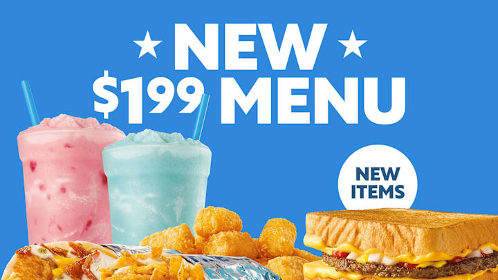 Sonic's $1.99 Menu adds new food items