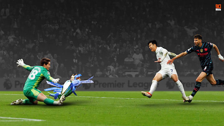 Stefan Ortega mit der Parade, die für City die Meisterschaft bedeuten könnte