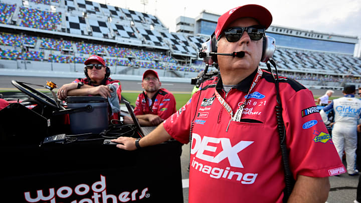 Jeremy Bullins has left Team Penske, with immediate effect, after spending the last year and a half working with Harrison Burton and Wood Brothers Racing. Jeremy Bullins has left Team Penske, with immediate effect, after spending the last year and a half working with Harrison Burton and Wood Brothers Racing.