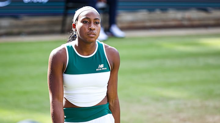 Wang Xinyu defeated Coco Gauff at the Berlin Open.