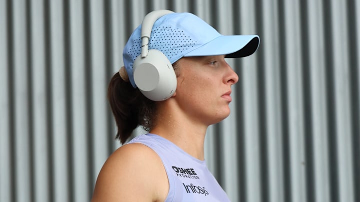 Iga Swiatek defeated Maya Joint in the Korea Open semifinals. Iga Swiatek defeated Maya Joint in the Korea Open semifinals.