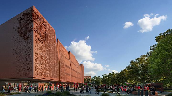 What the new Kop Stand will look like from the outside.