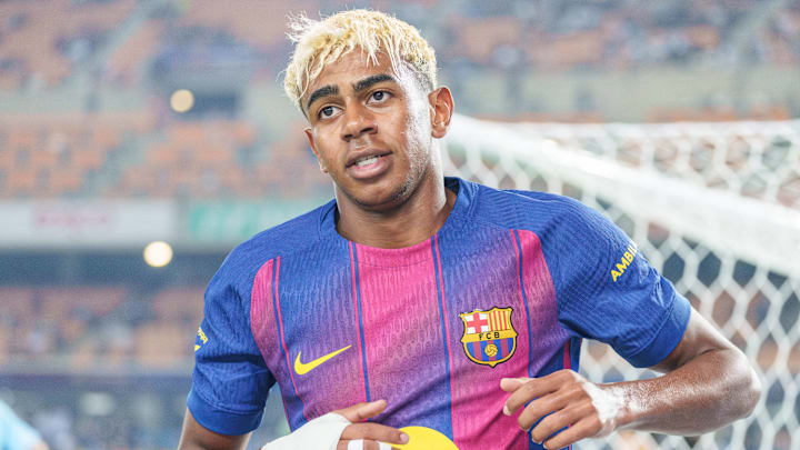 Gol de Raphinha y Lamine Yamal, Barcelona 4-0 Como, Trofeo Joan Gamper 2025