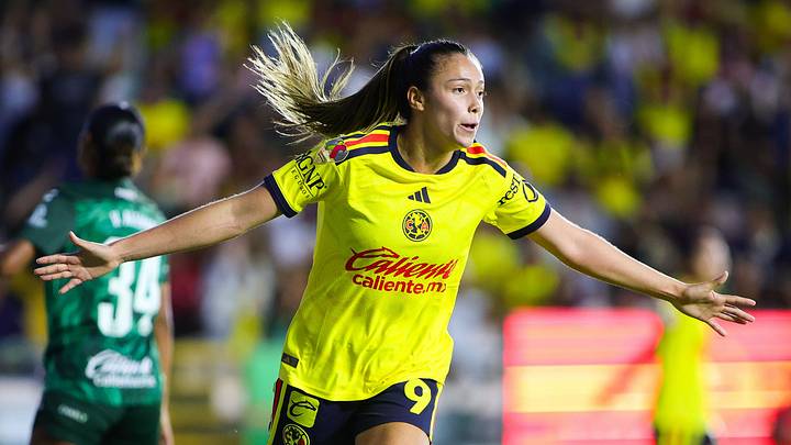 América Femenil goleó 5-0 a León en el Estadio Nou Camp, en duelo correspondiente a la jornada 9 del torneo Apertura 2026 de la Liga Femenil América Femenil goleó 5-0 a León en el Estadio Nou Camp, en duelo correspondiente a la jornada 9 del torneo Apertura 2026 de la Liga Femenil