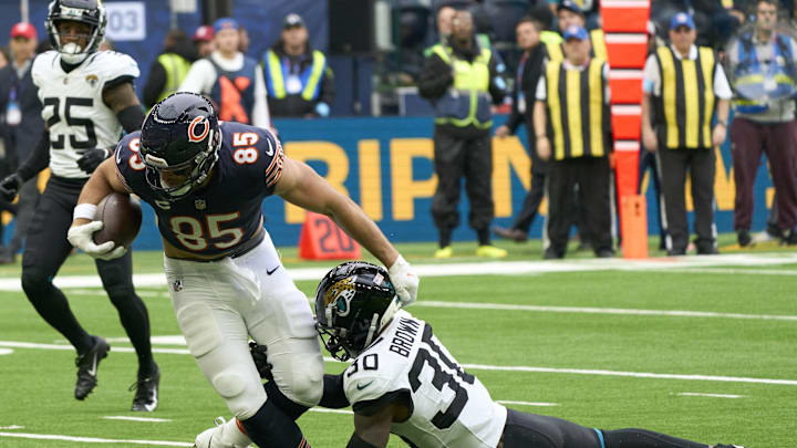 Cole Kmet has been a model of consistency and worth a bet this week.
