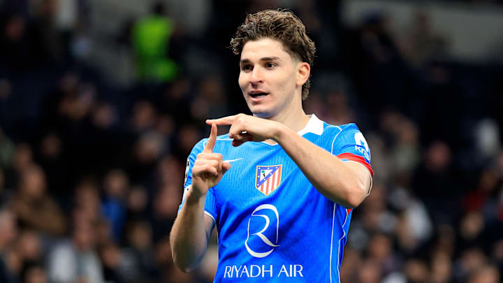 Julian Alvarez, l'attaquant de l'Atlético Madrid