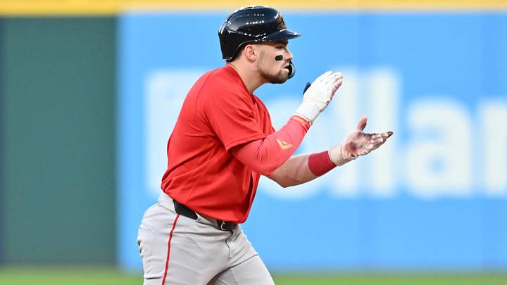 Boston Red Sox third baseman Caleb Durbin.