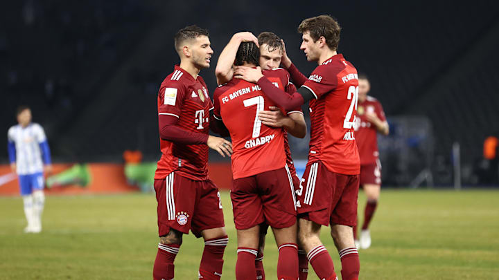 Der FC Bayern ließ gegen die Hertha nichts anbrennen