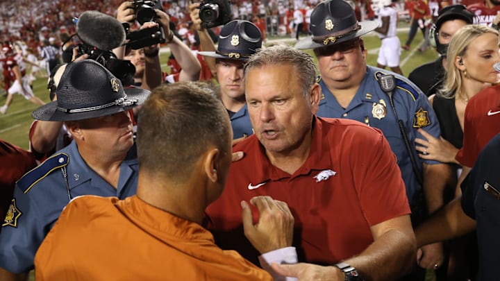 Steve Sarkisian, Sam Pittman, Texas football